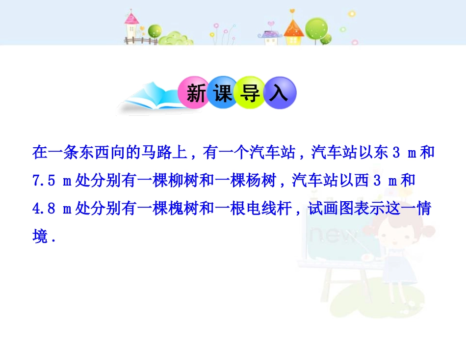 初中数学教学课件：1.2.2  数轴（人教版七年级上）_第3页