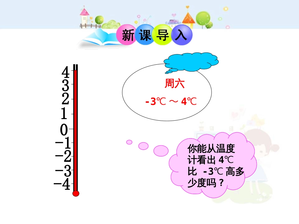 初中数学教学课件：1.3.2  有理数的减法  第1课时（人教版七年级上）_第3页