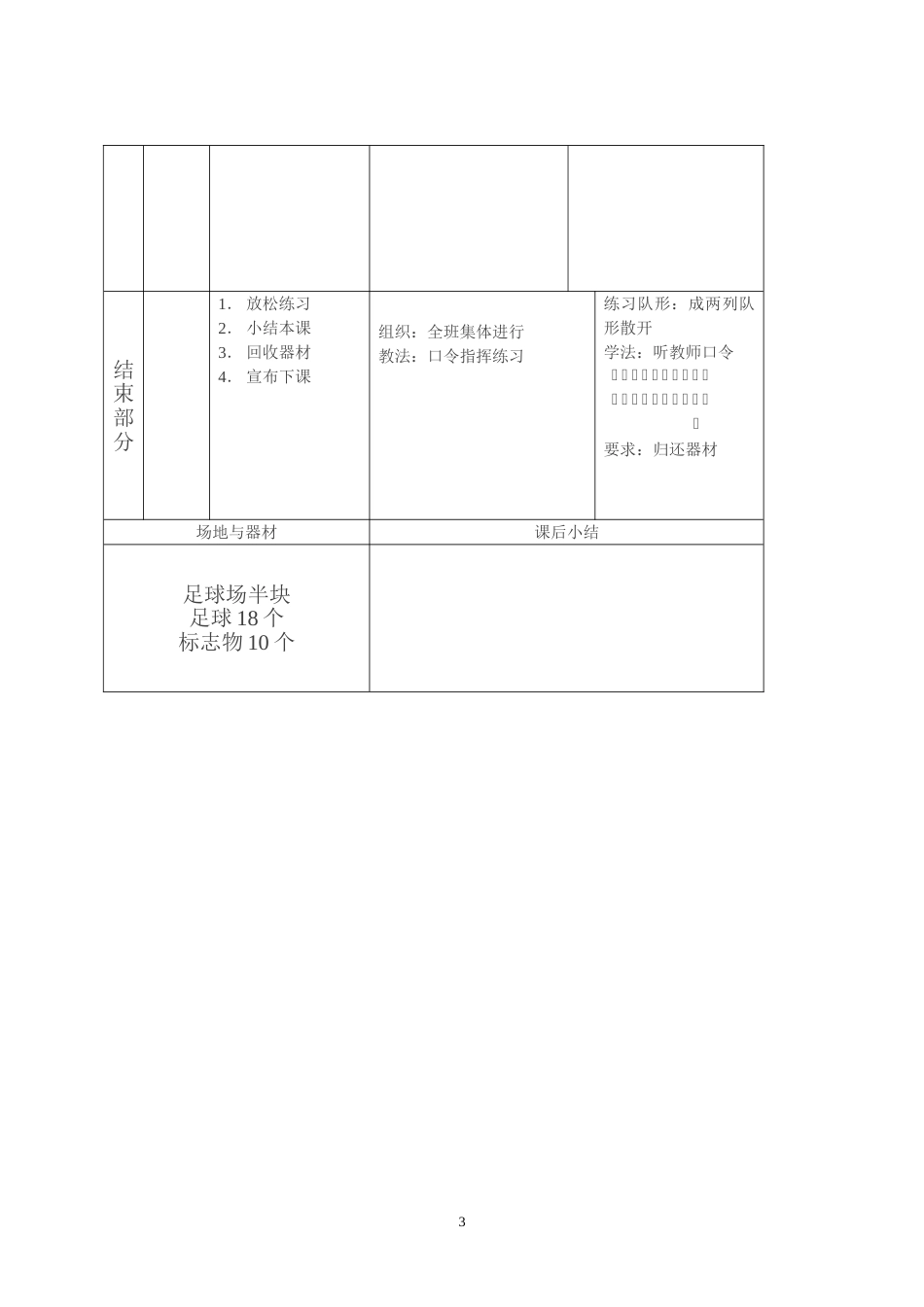 初高中足球课教案12课时_第3页