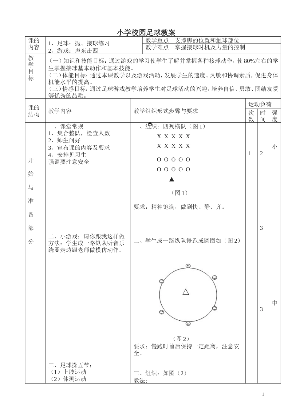 小学校园足球教案_第1页