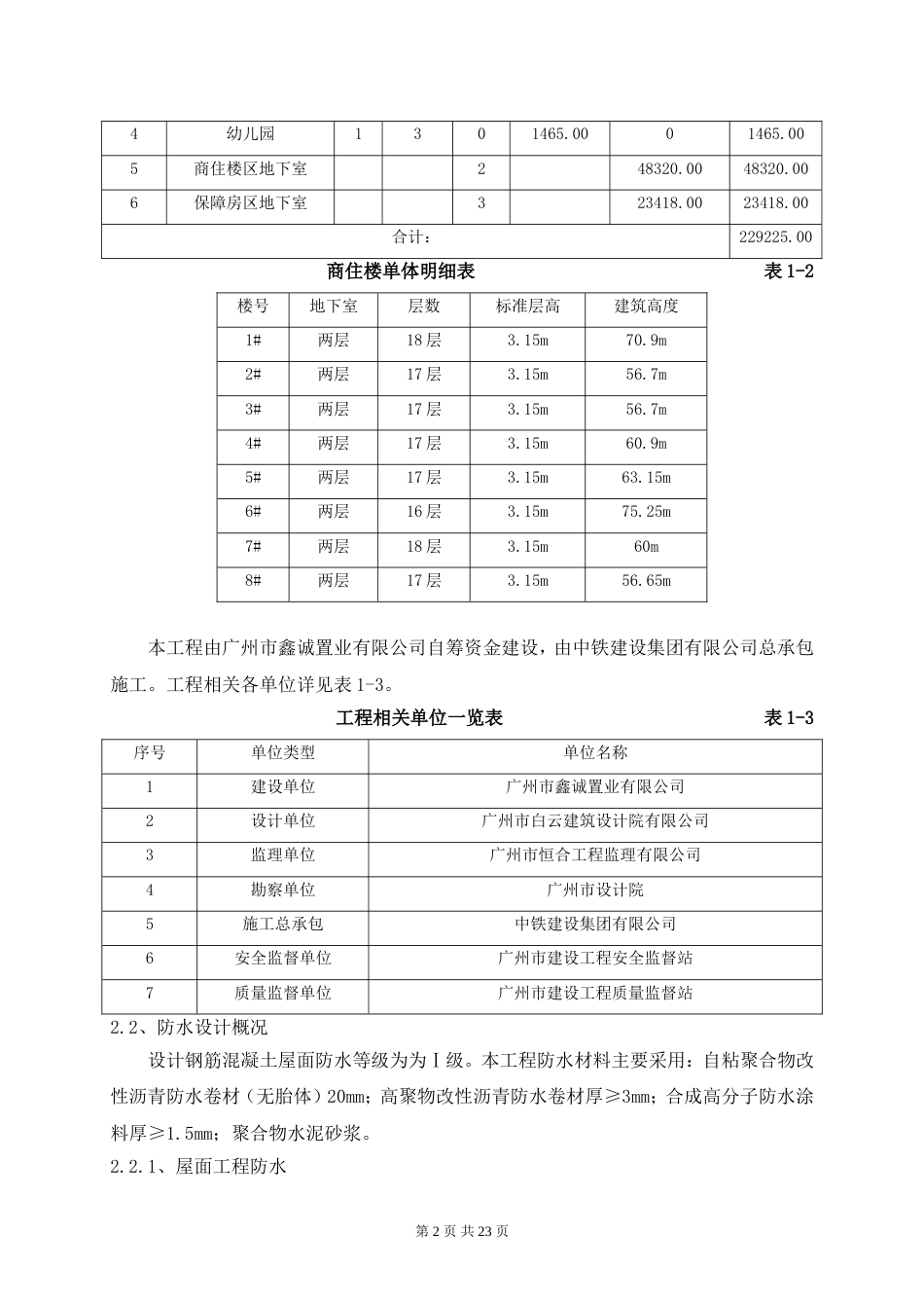 广州恒大御府防水工程施工方案（24P）_第3页