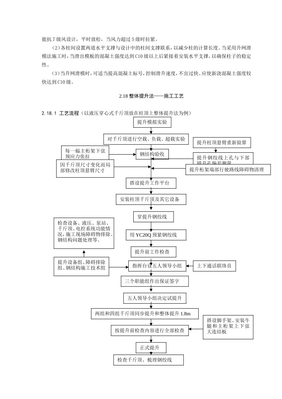 4、中建总公司钢结构工程施工工艺标准-整体提升法（14P）_第3页