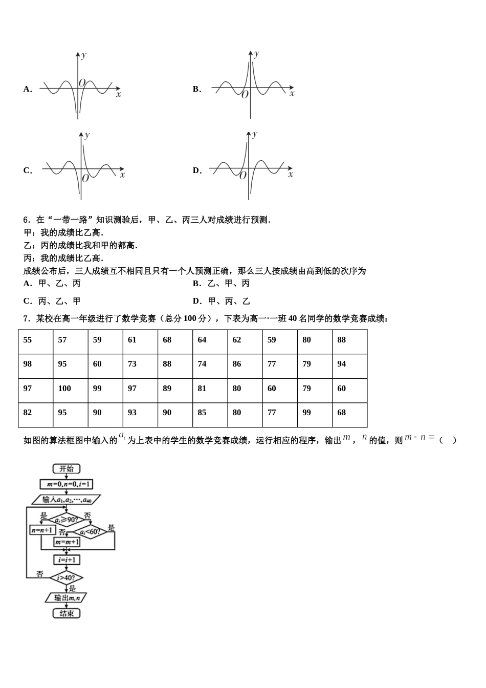 2023-2024学年江苏名校最新数学高三上期末监测模拟试题含解析_第2页