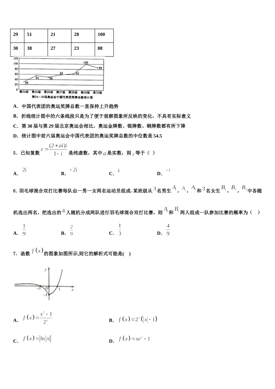 河北省巨鹿县第二中学2024年高三上数学期末检测试题含解析_第2页