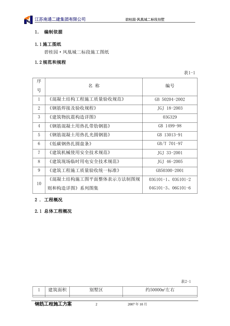 碧桂园钢筋工程施工方案（21P）_第2页