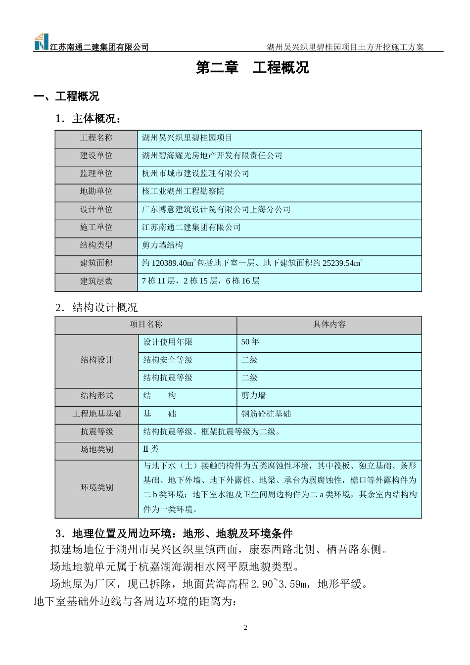 湖州织里碧桂园基坑挖土方案-(自动保存的)（45P）_第2页