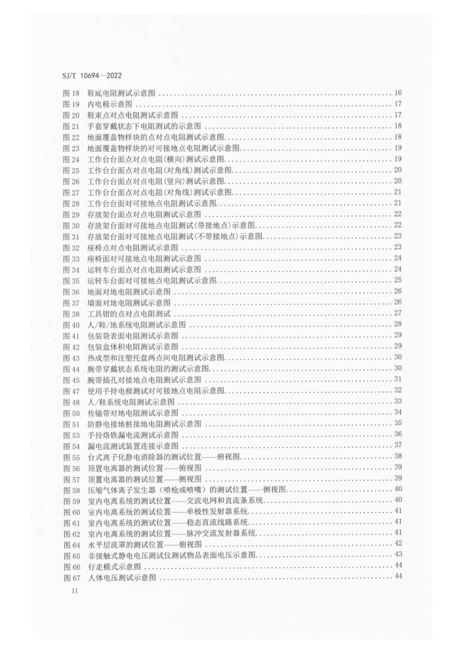 SJ∕T 10694-2022 电子产品制造与应用系统防静电测试方法_第3页