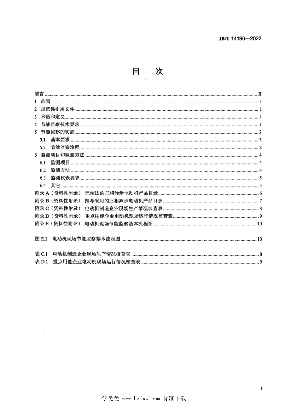 JB∕T 14196-2022 中小型电动机节能监察技术规范_第2页