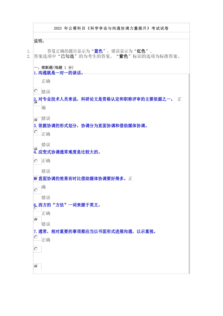 2023年公需科目《科学研究与沟通协调能力提升》考试试卷_第1页