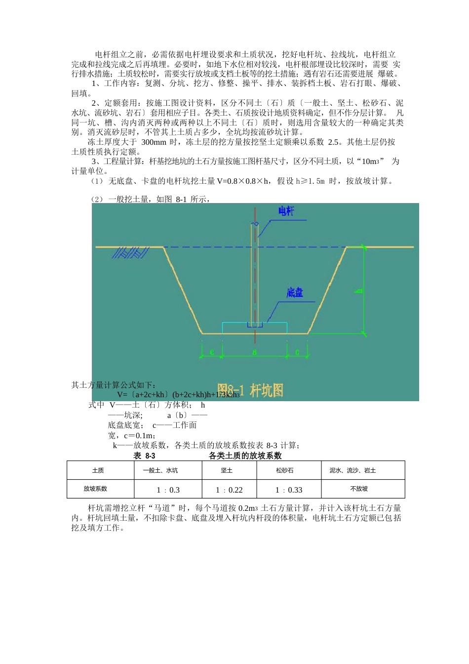 10kV线路工程施工图预算工作(配电线路)_第3页