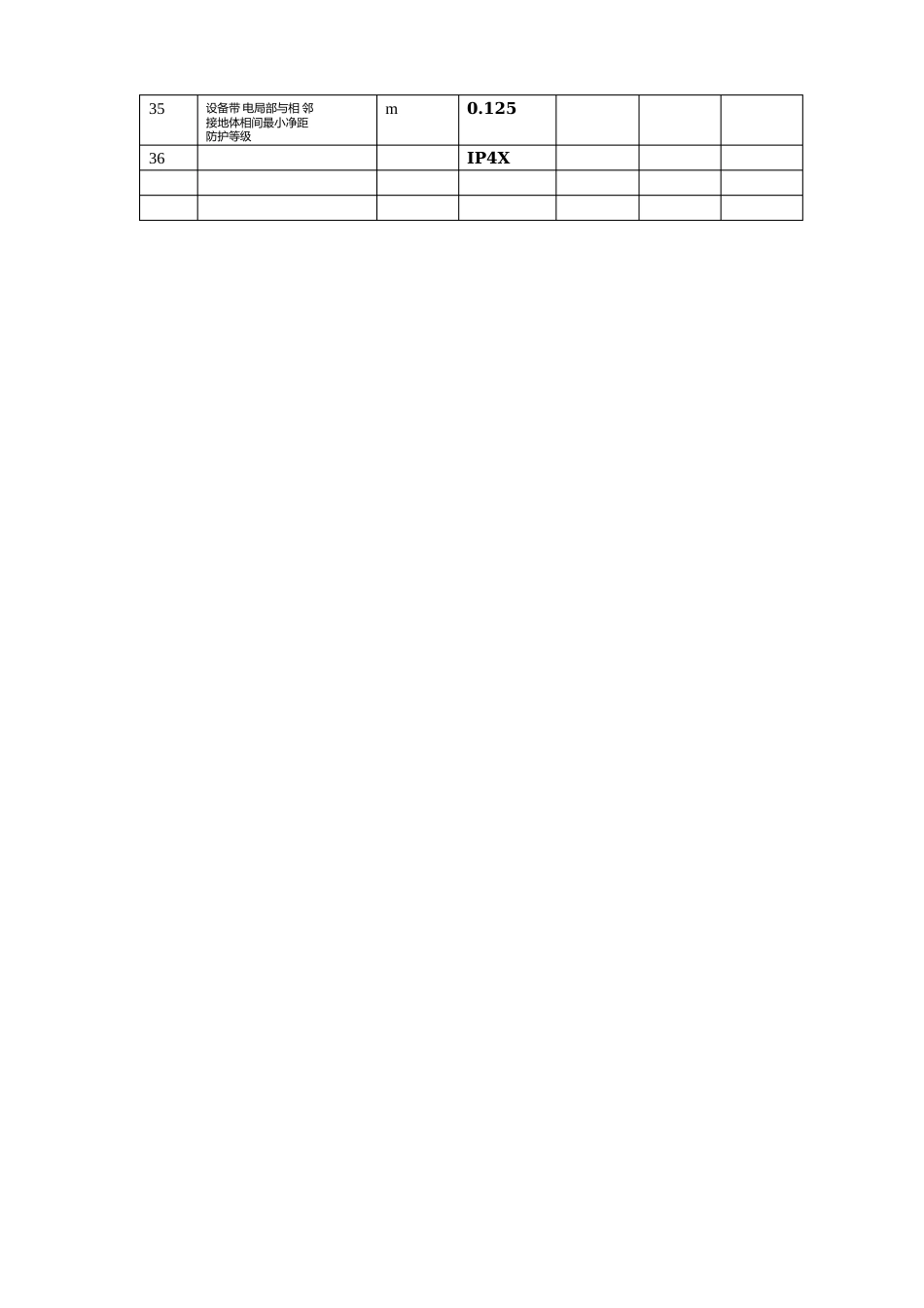 10KV开关柜参数要求_第2页