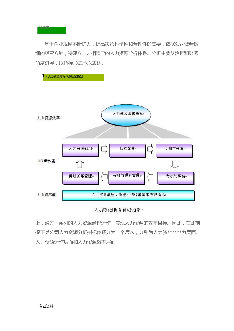 HR数据分析实施报告_第1页