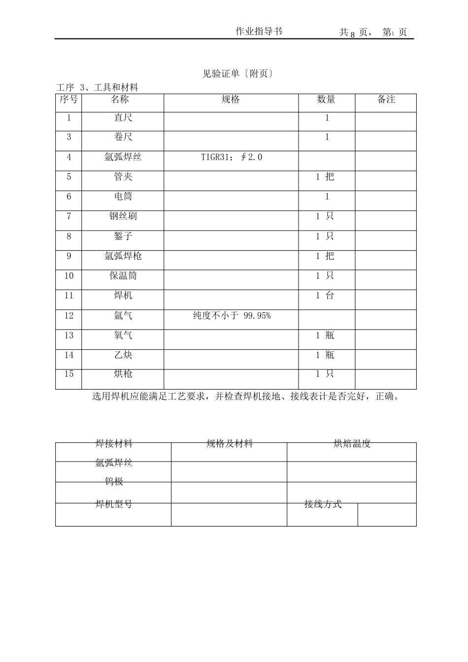 12Cr1MoV全氩管道焊接操作规程_第2页