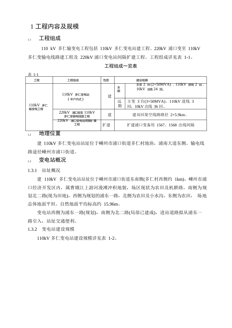 110kV多仁输变电工程环境影响报告_第2页