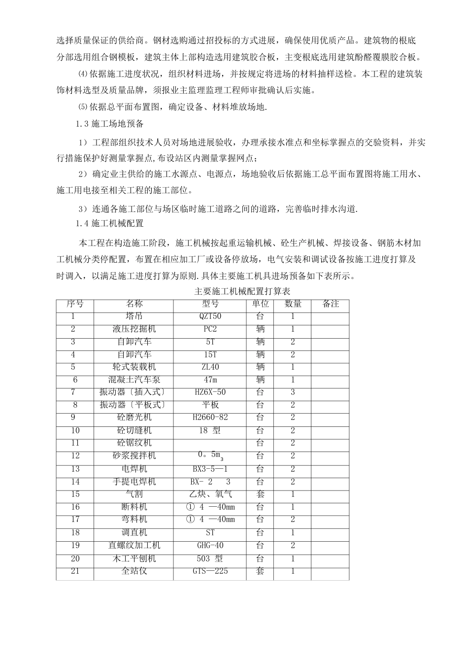 110kv变电站土建施工方案_第2页