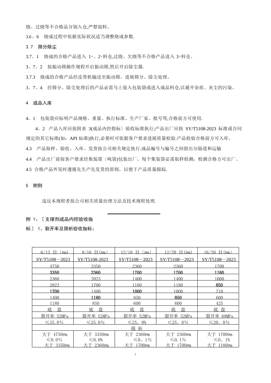 11支撑剂工艺技术操作规程_第3页