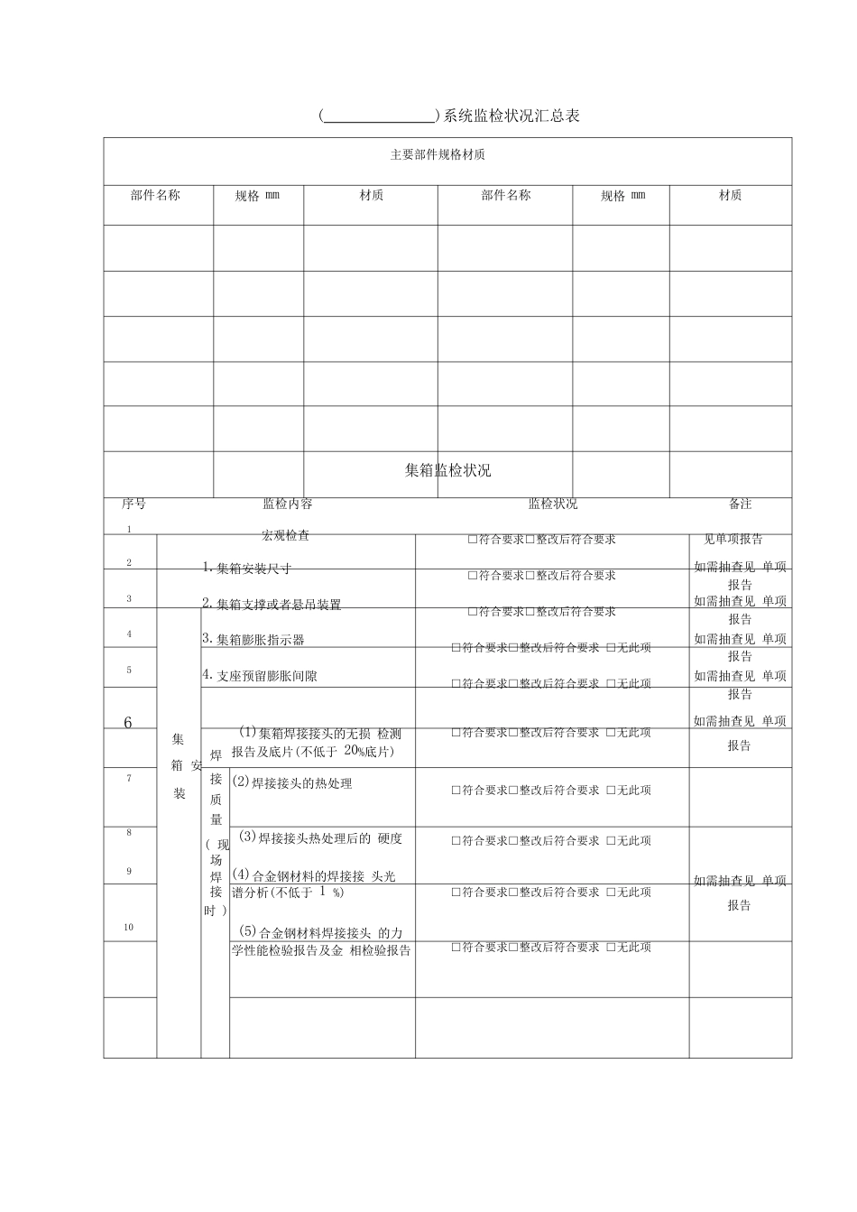 14受热面安装监检报告原始记录_第1页