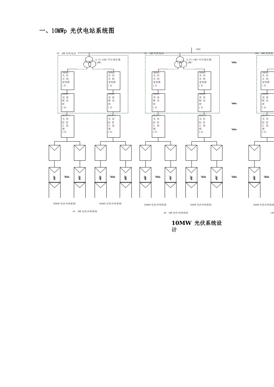 10mw光伏电站并网系统技术方案_第3页