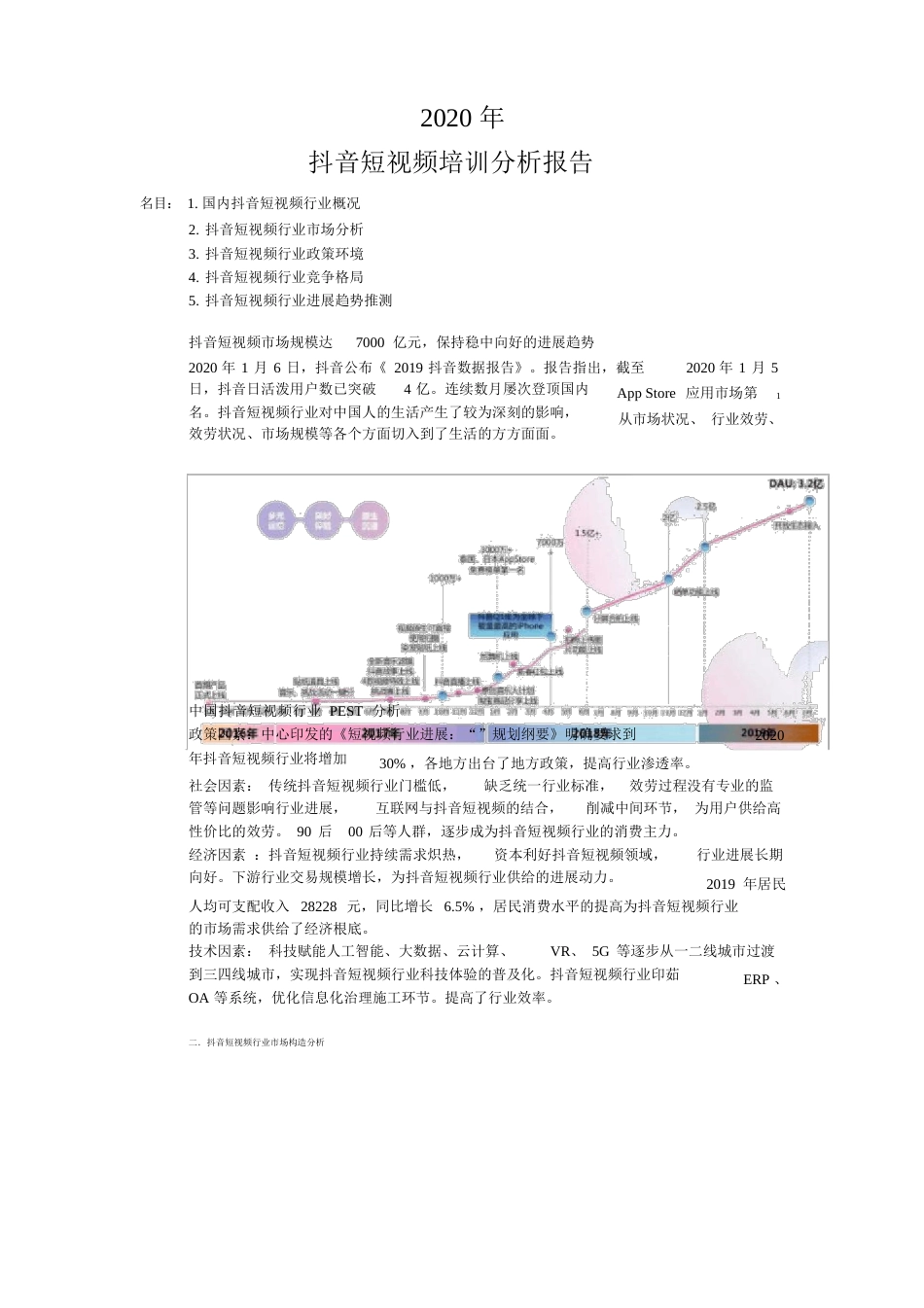 2023年抖音短视频可行性报告_第1页