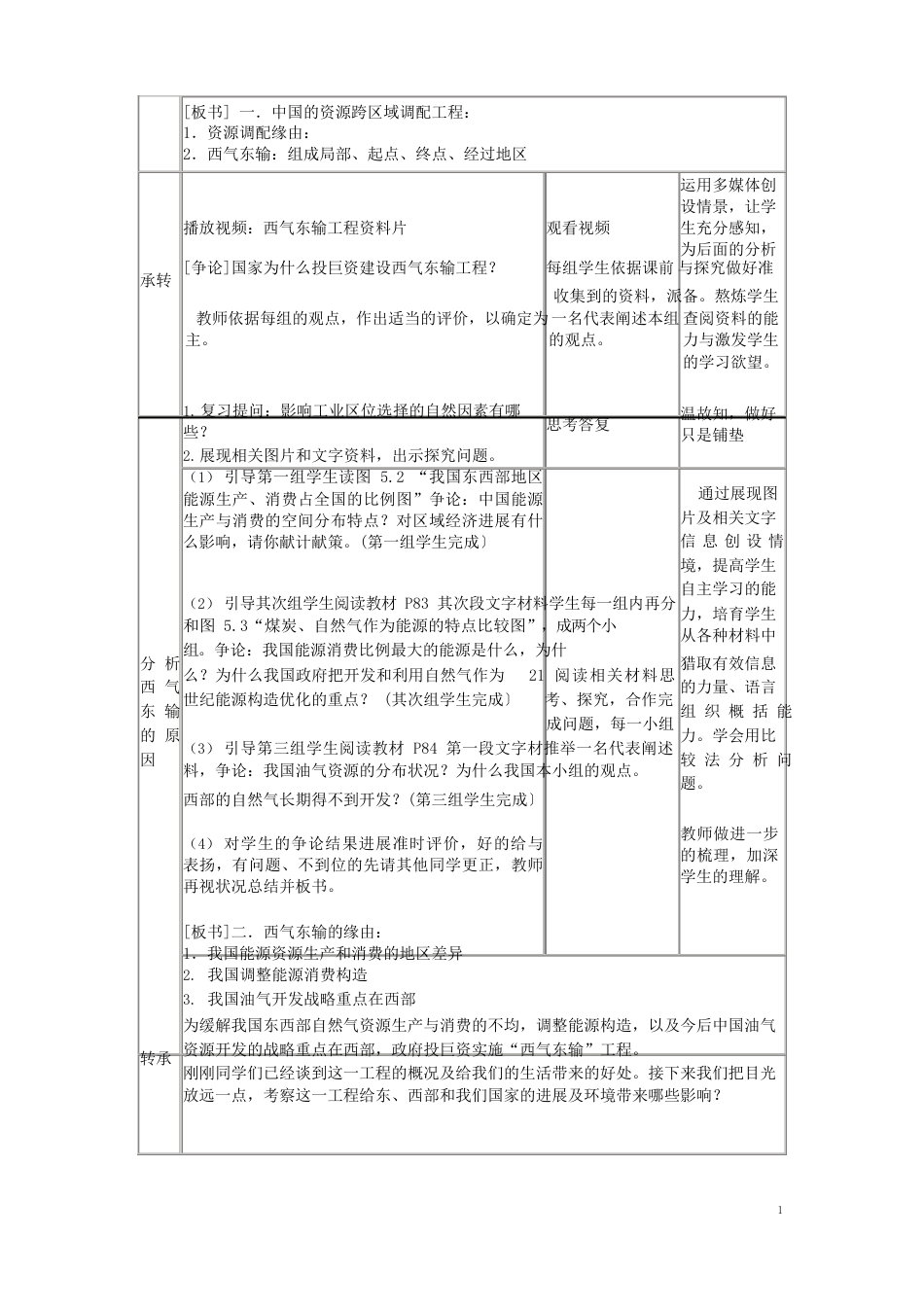 51资源的跨区域调配教案_第3页