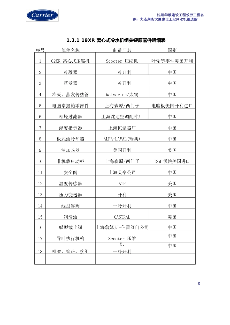 19R离心式冷水机组技术说明解析_第3页