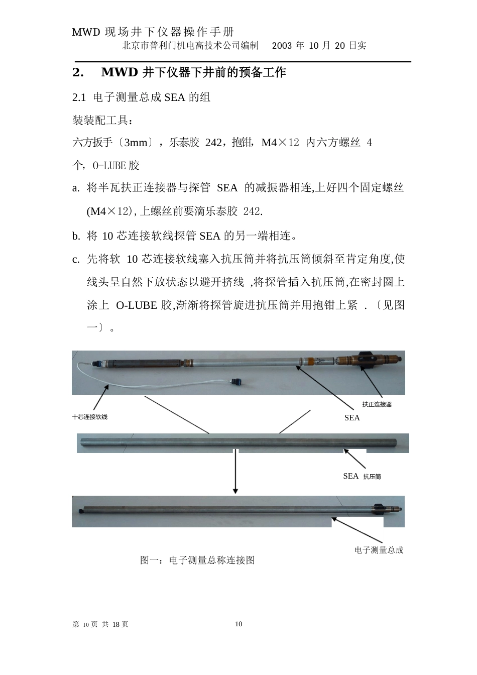 MWD井下仪器操作手册_第2页