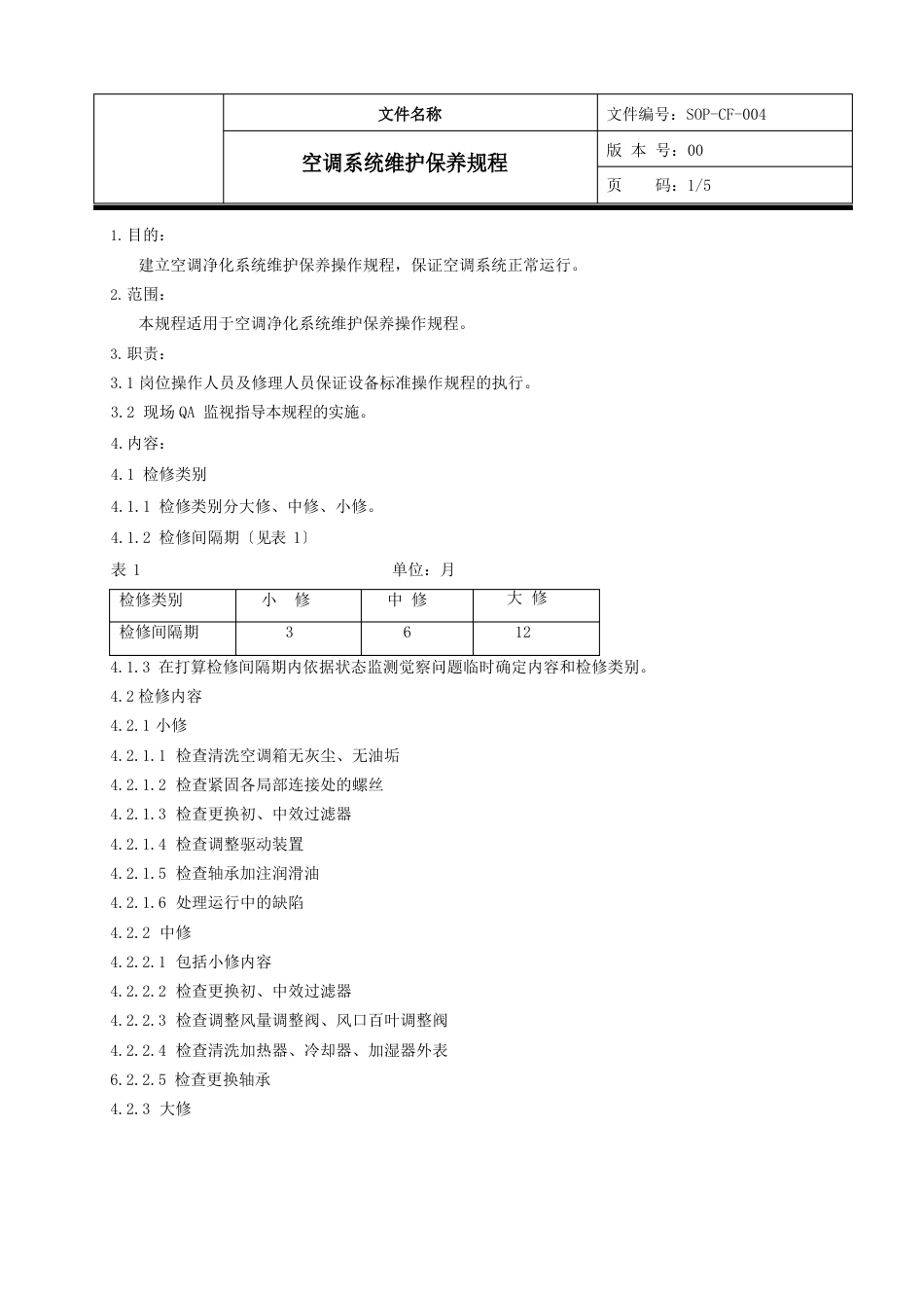 04空调系统维护保养操作规程_第2页