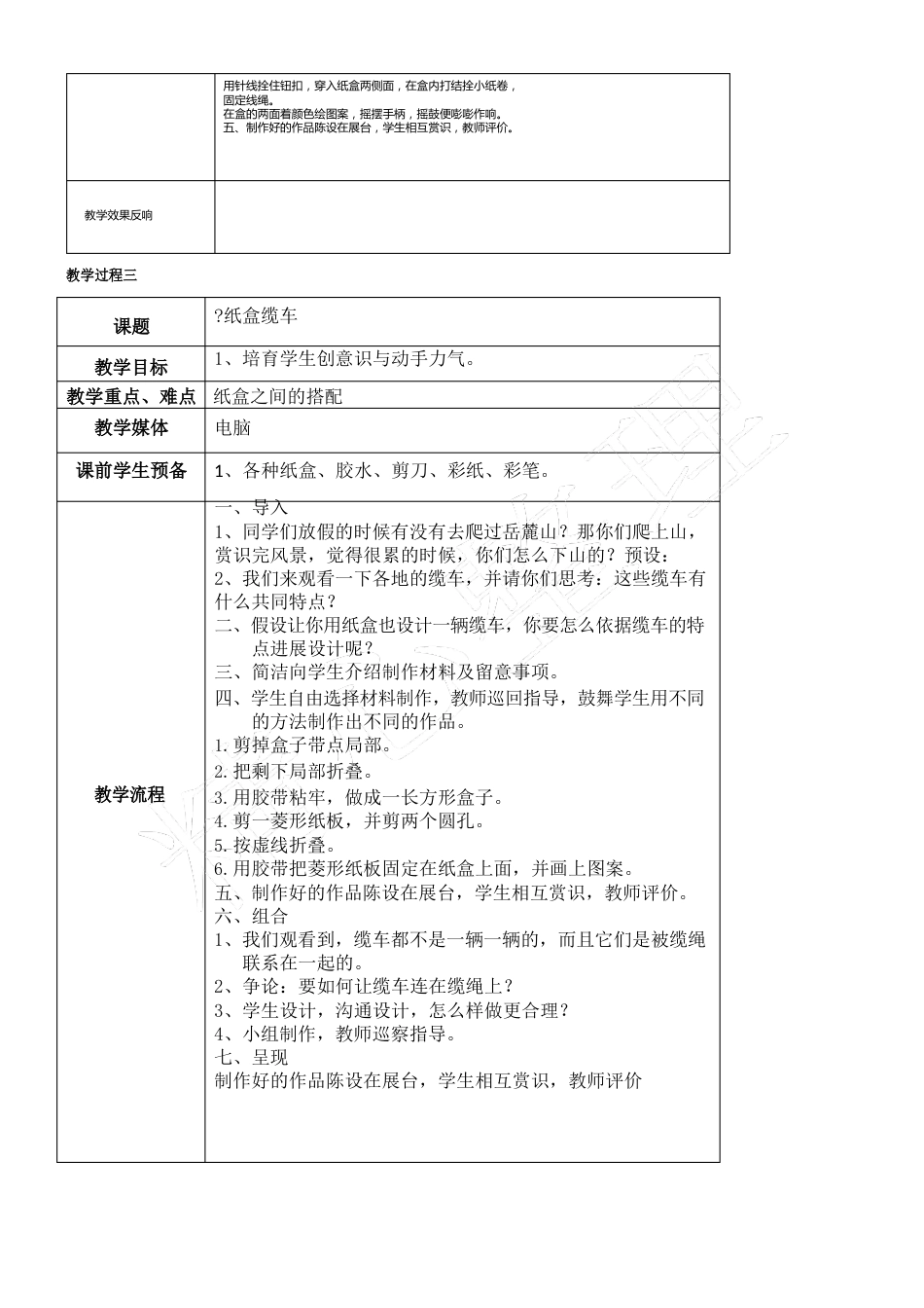 5、6年级手工制作校本课程教案_第3页