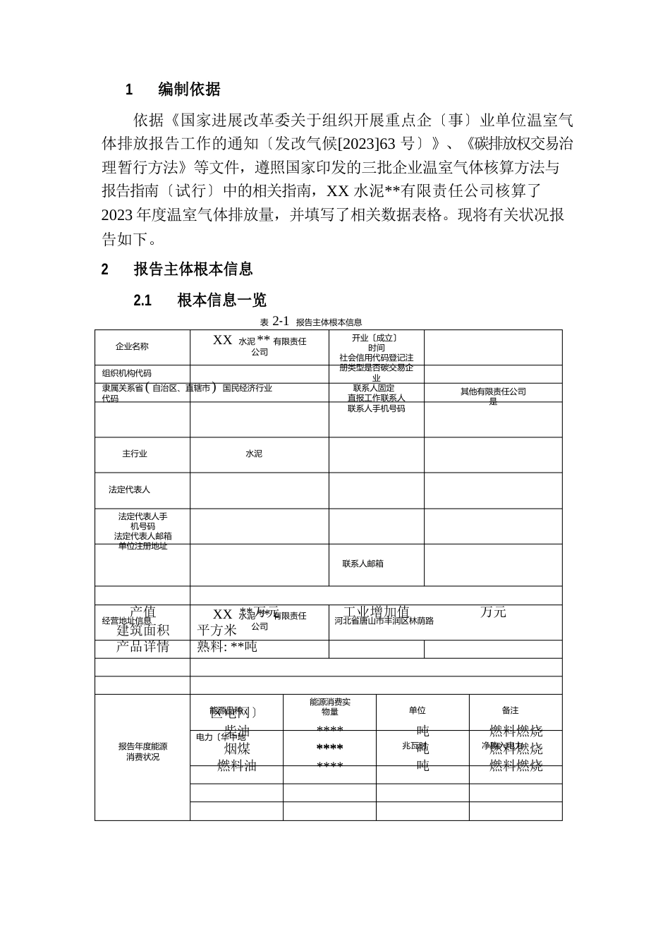 2023年A公司温室气体排放报告_第2页