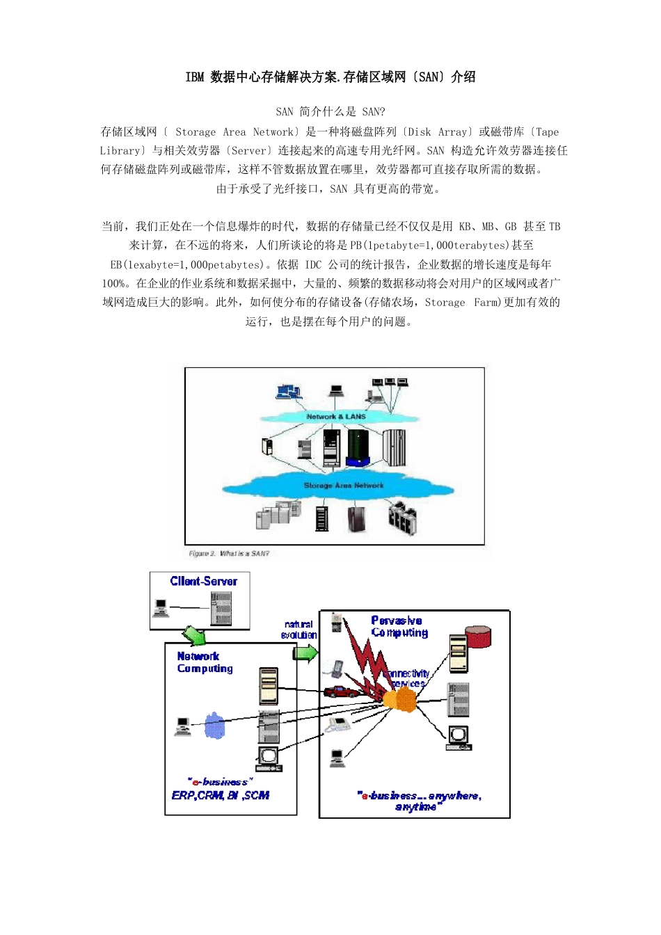 IBM数据中心存储解决方案_第1页