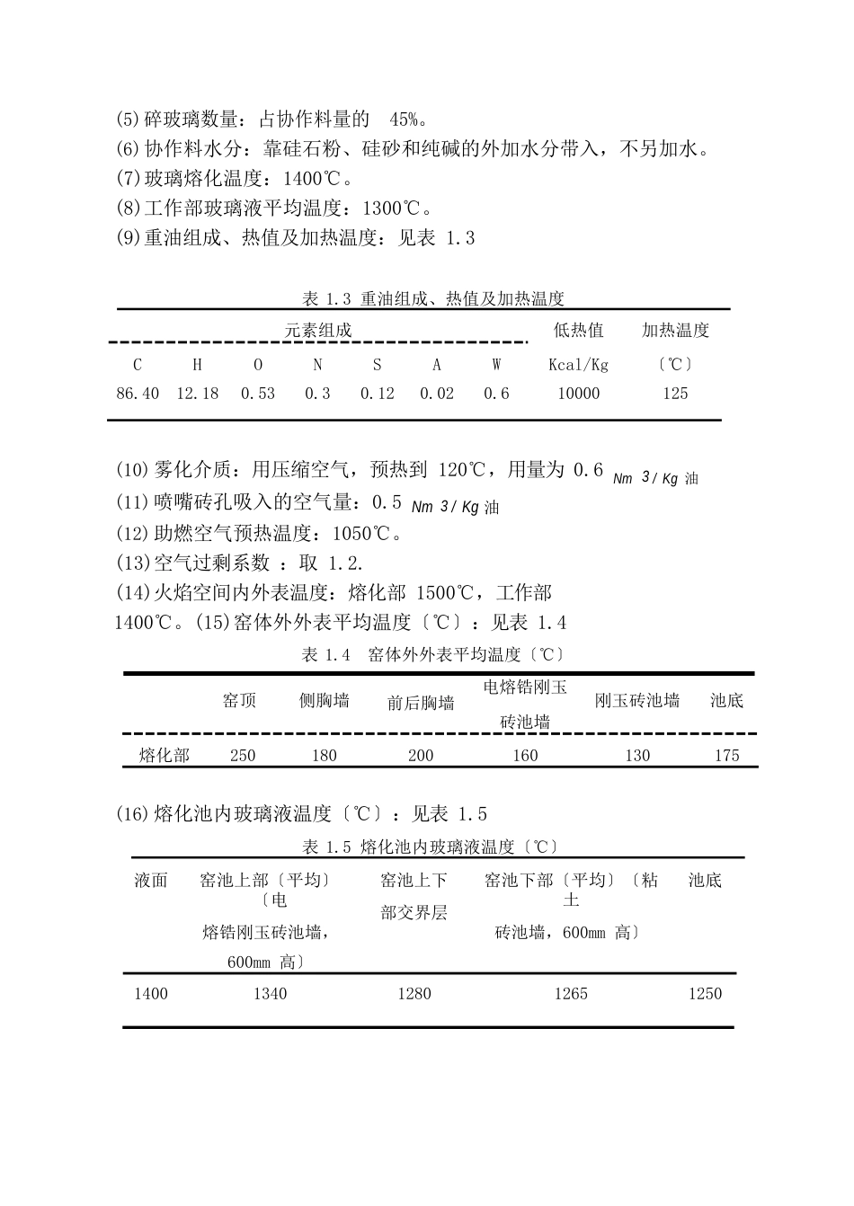 100吨翠绿料玻璃瓶课程设计解析_第2页