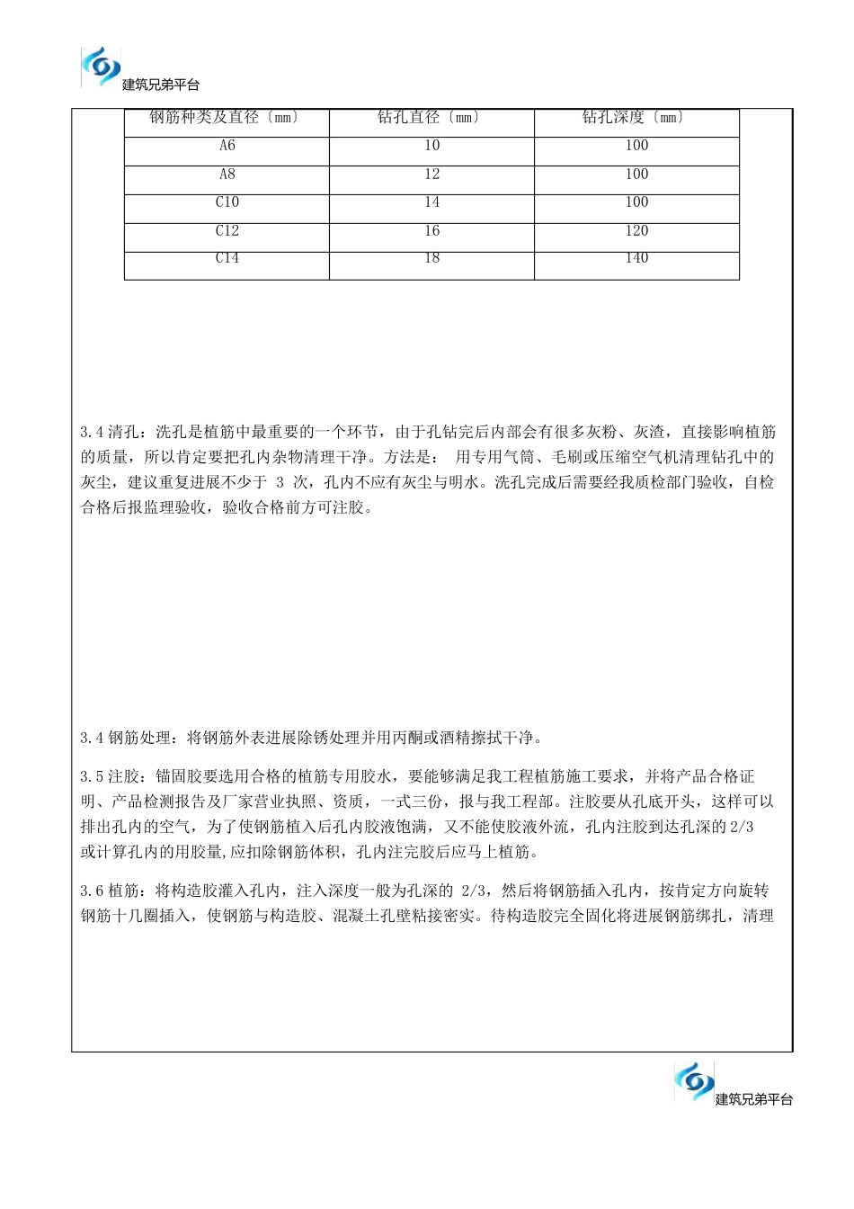 19二次结构植筋技术交底_第3页