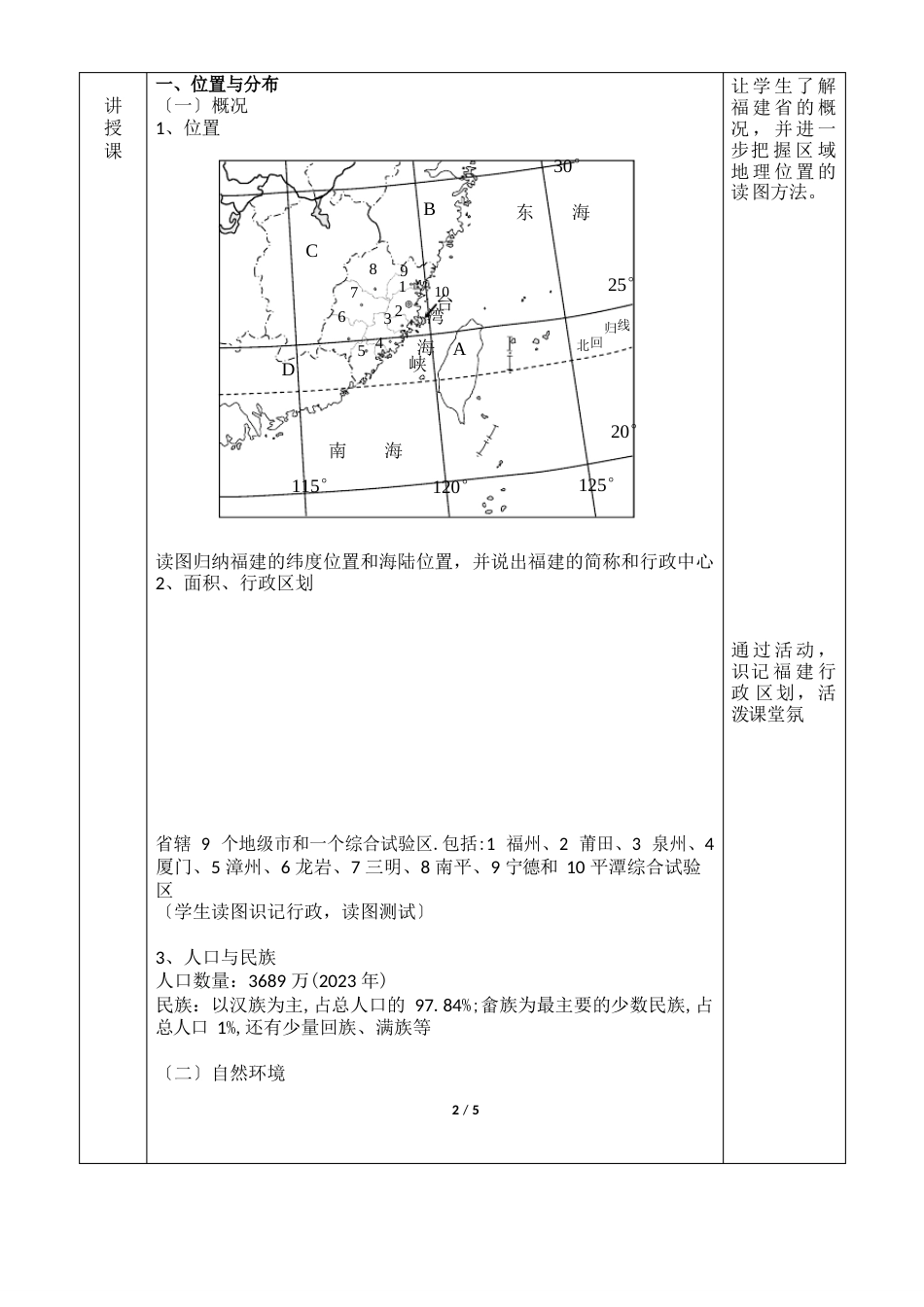 《乡土地理》教学设计_第2页