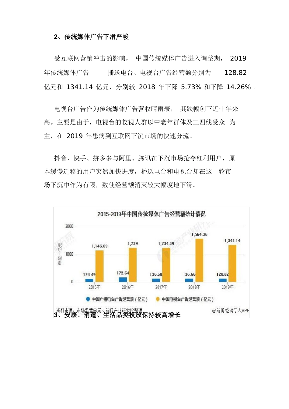 2023年中国广告业发展现状及前景分析报告_第2页