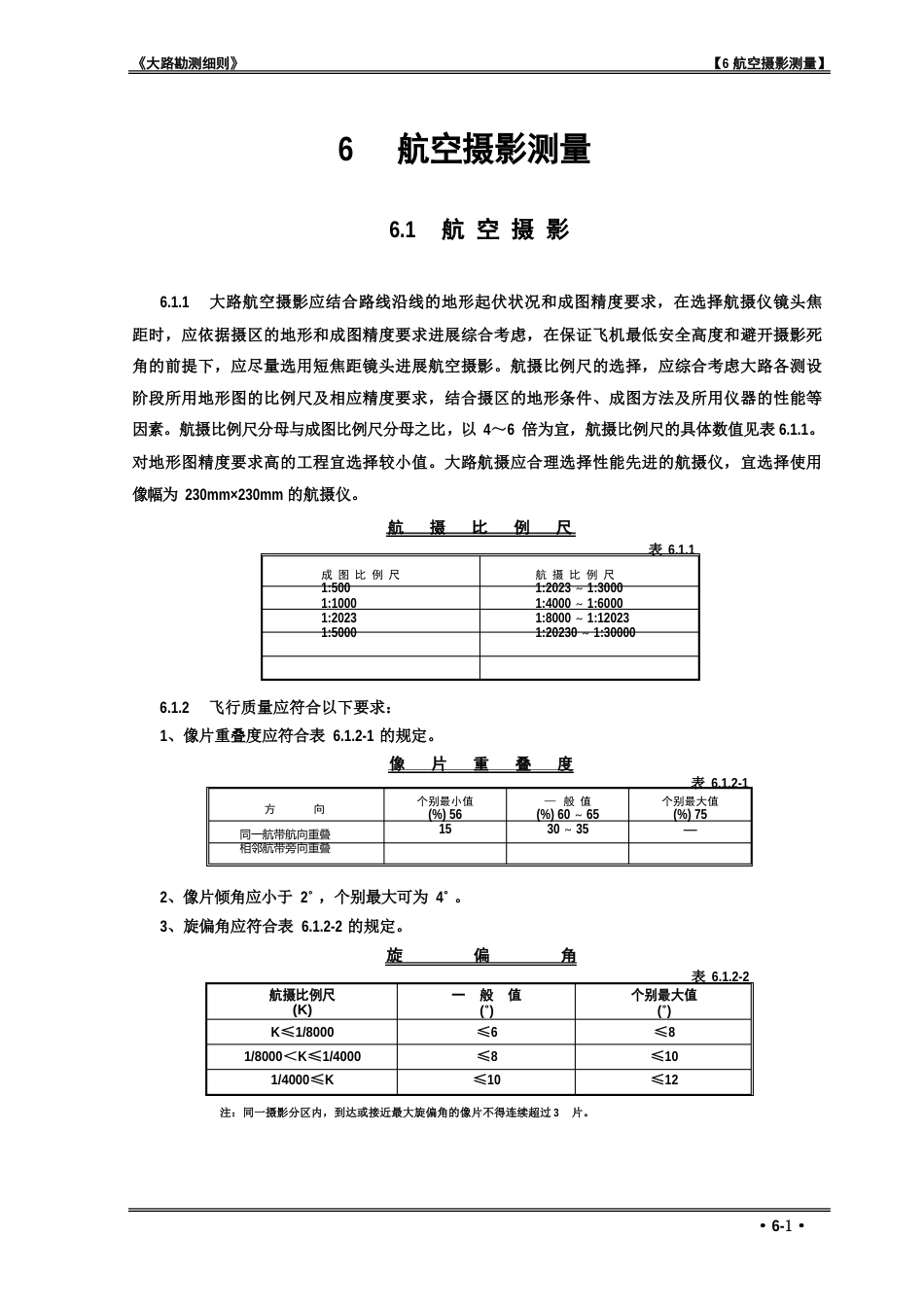 06航空摄影测量(细则)_第1页