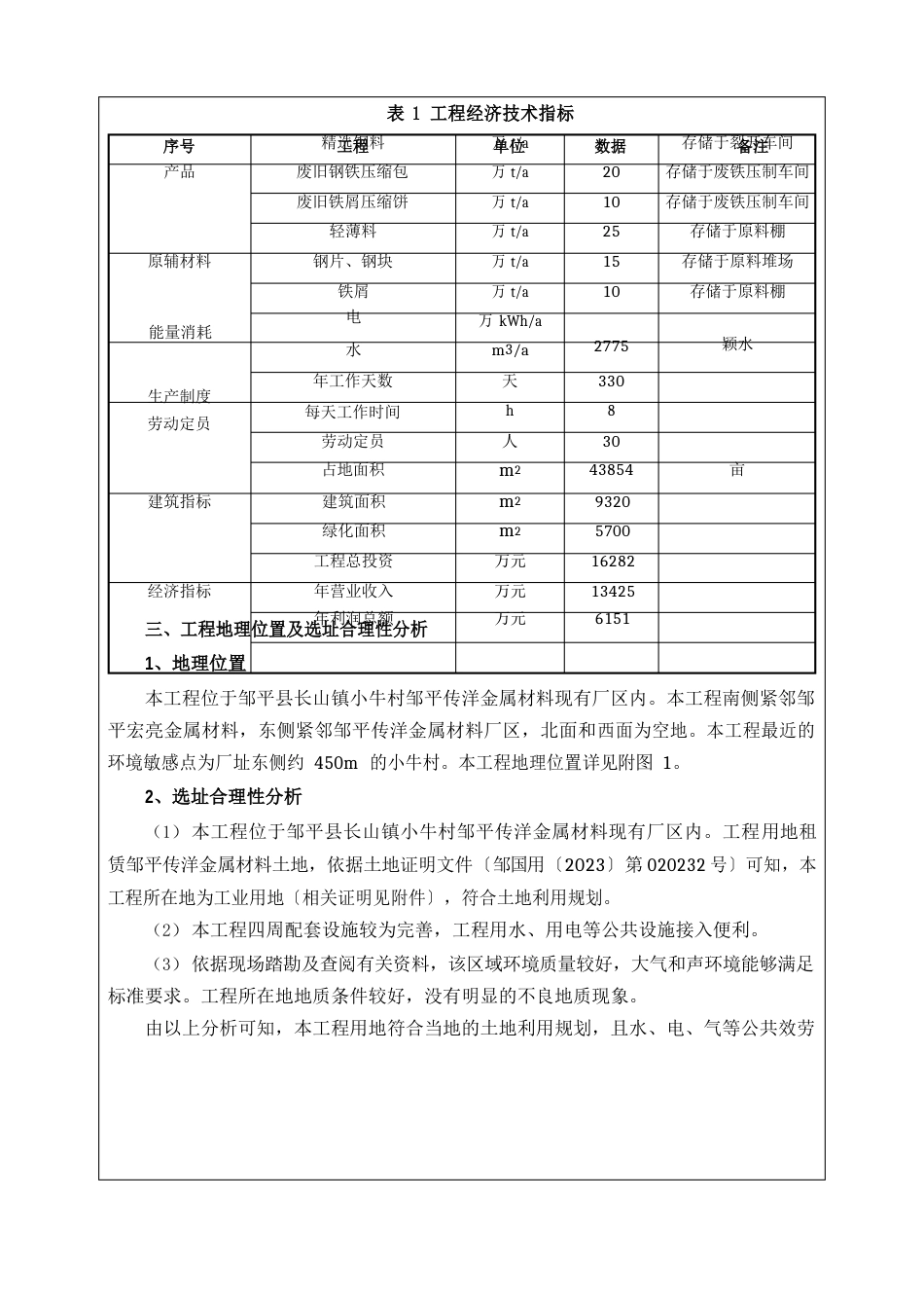 50万吨年废钢铁回收加工项目环评报告_第3页