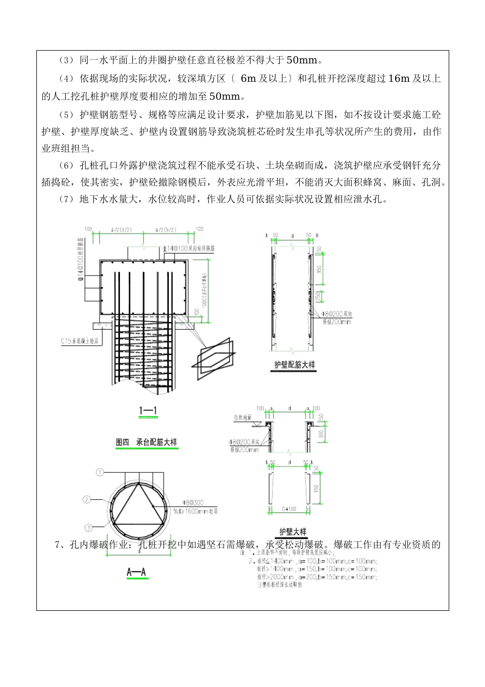 16米以上人工挖孔桩方案交底_第2页