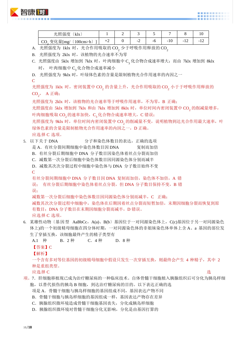 12-交大附中2023学年度第二学期高二生物期末试卷-有解析-已入库_第2页