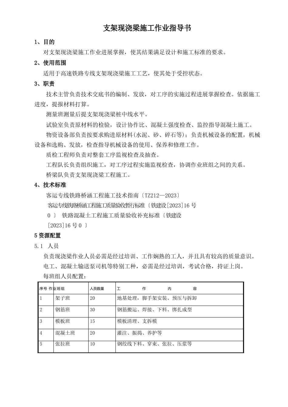 106支架现浇梁施工作业指导书_第2页