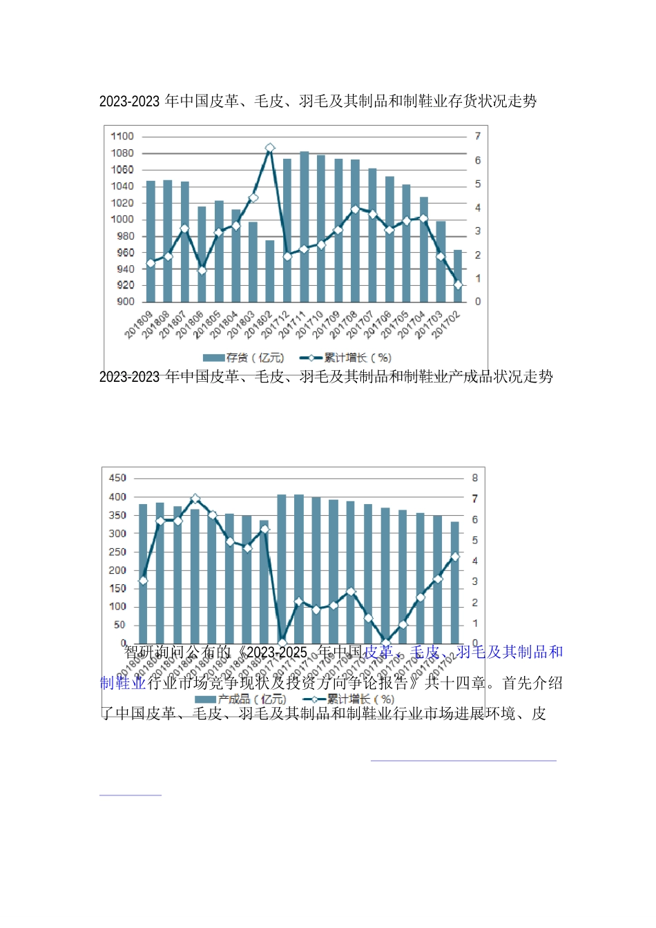 2023年-2025年中国皮革、毛皮、羽毛及其制品和制鞋业报告_第3页