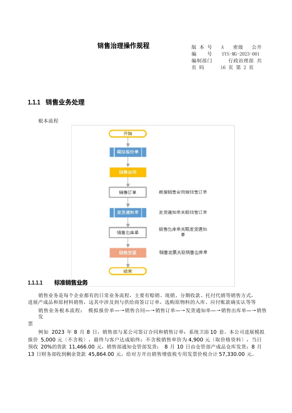 05金蝶K3销售操作规程_第2页