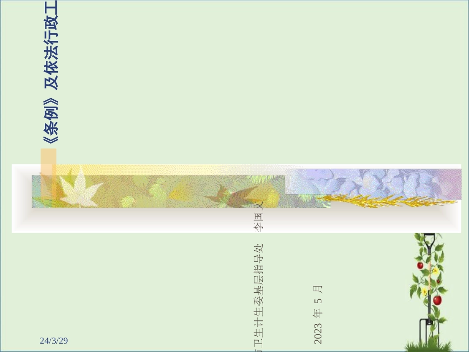 《人口与计划生育条例》解读_第1页