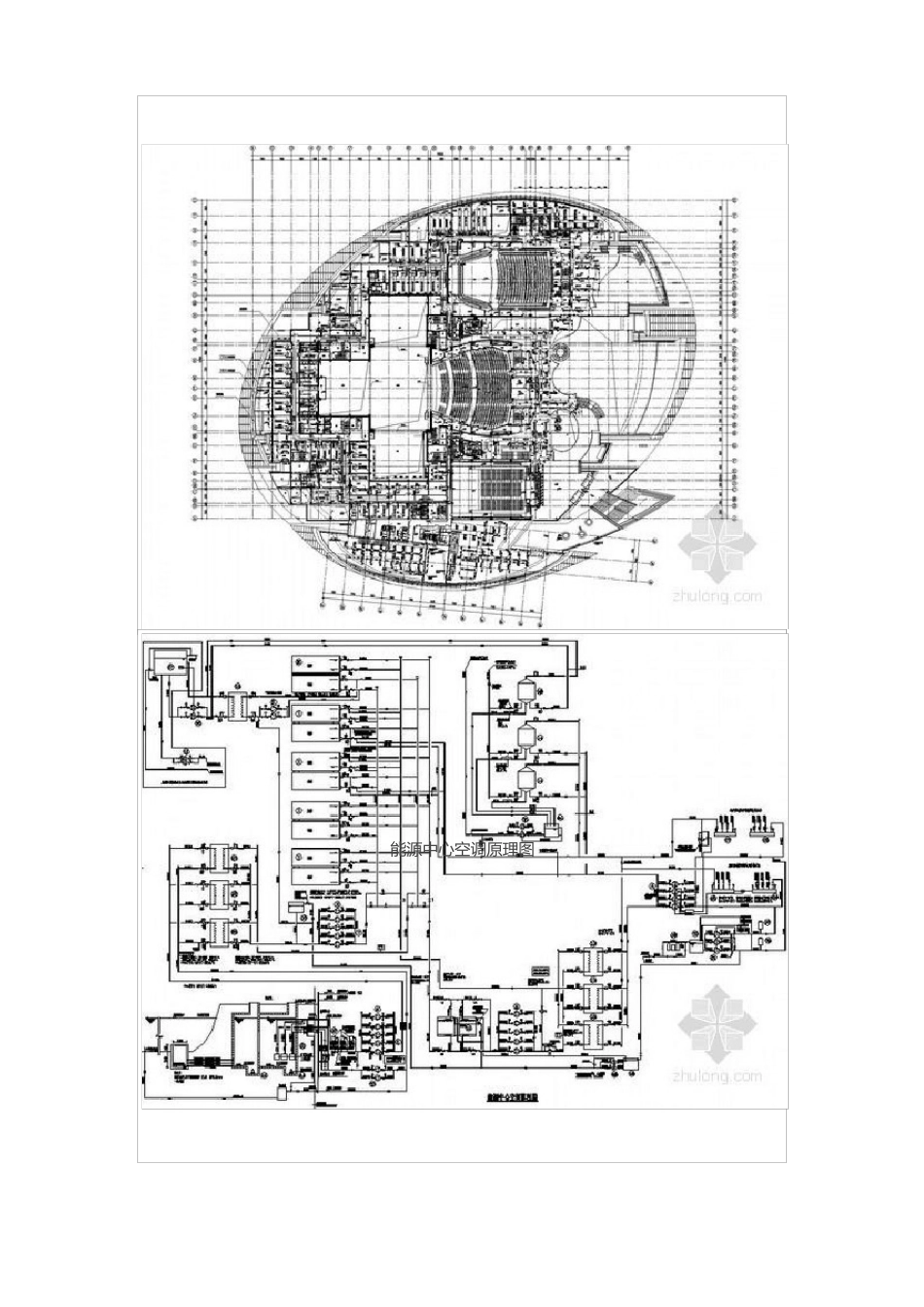 [合肥]知名大剧院空调通风设计施工图(座椅送风著名院图纸)_第2页