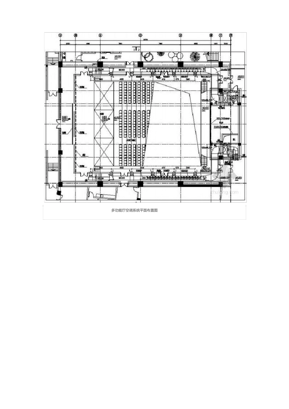 [合肥]知名大剧院空调通风设计施工图(座椅送风著名院图纸)_第3页