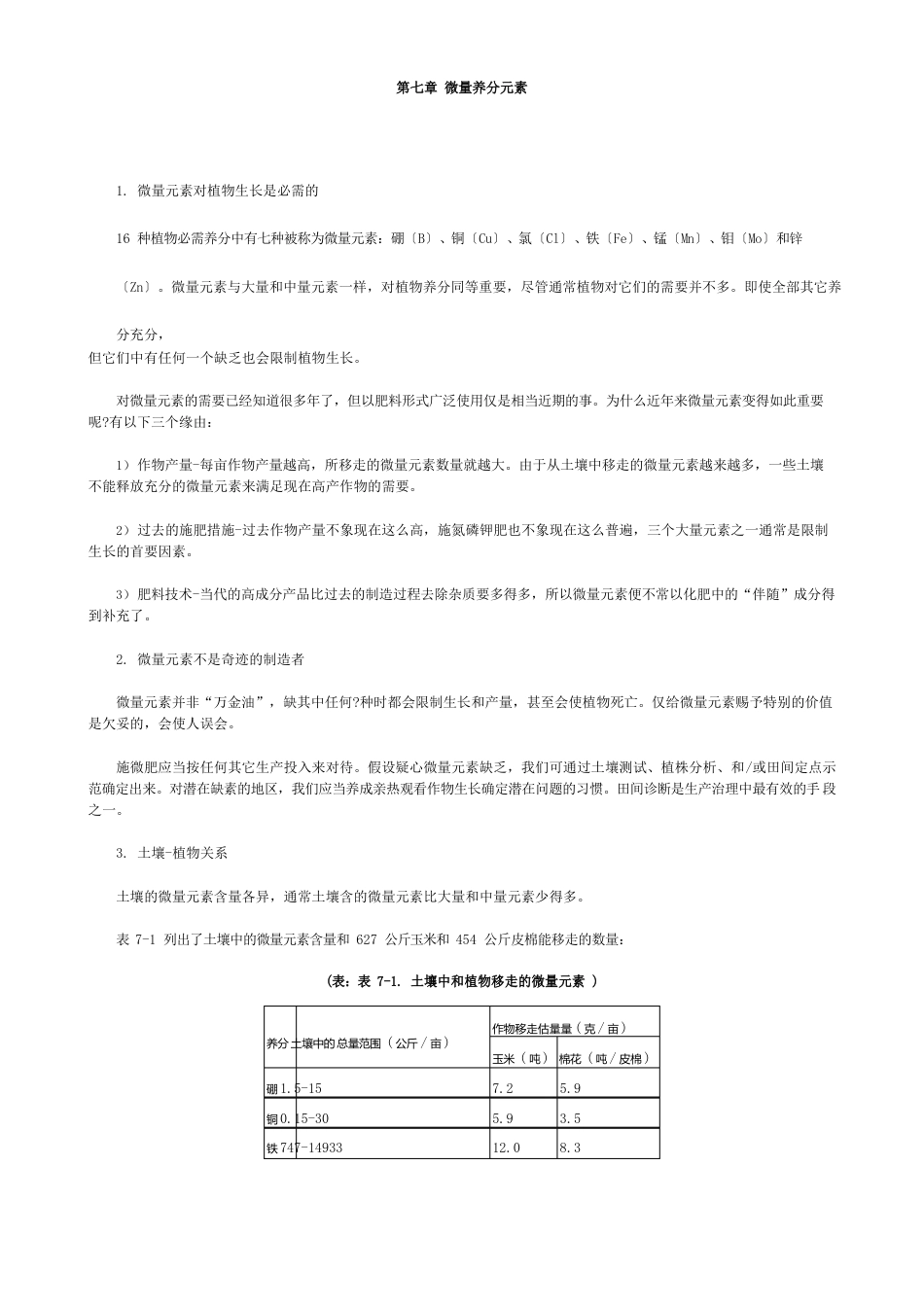 07土壤肥力手册微量营养元素_第1页