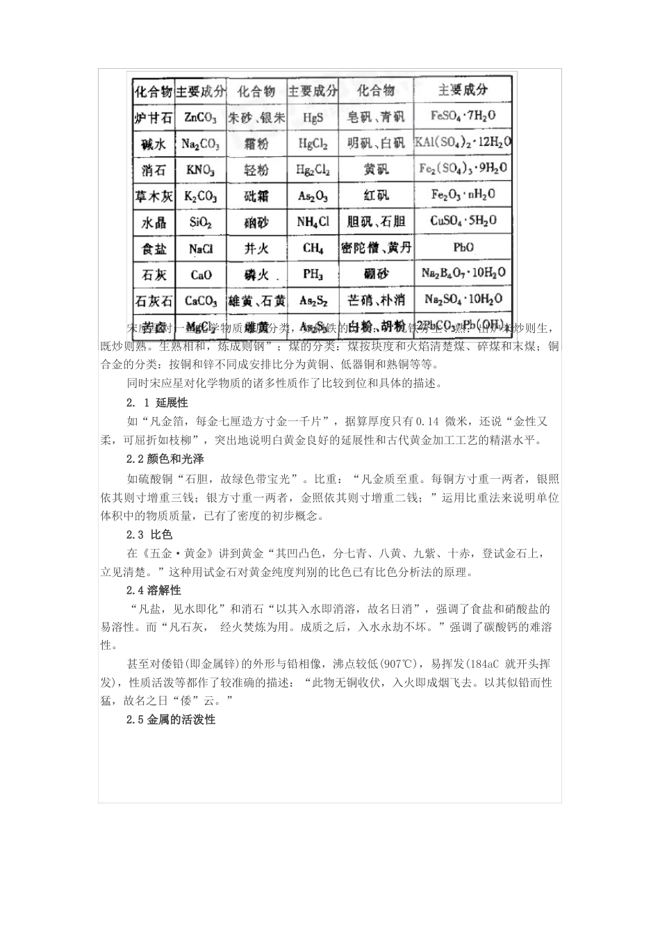 “天工开物”中的化学史料_第2页