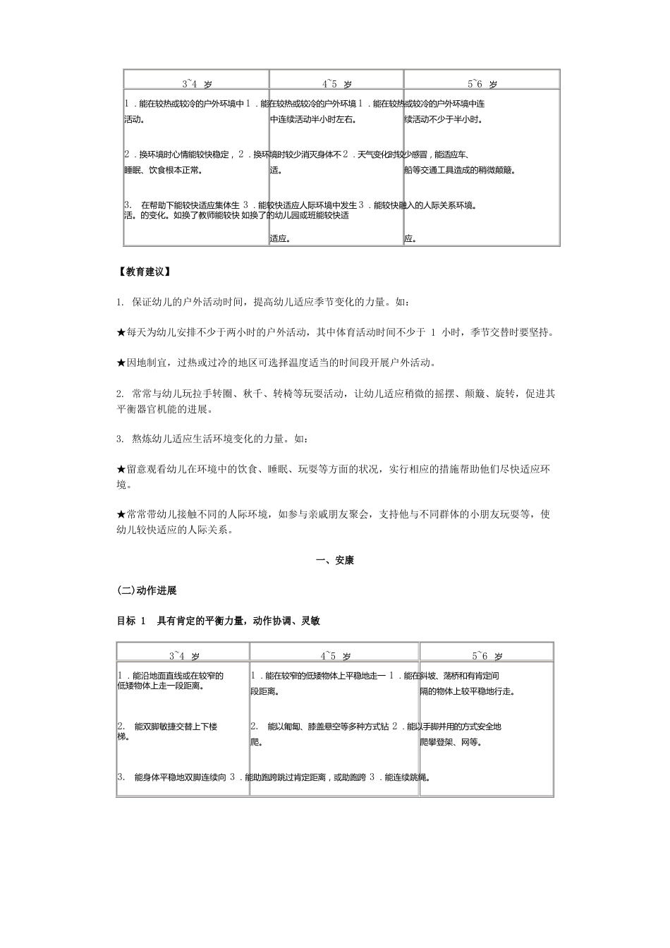 《3岁儿童学习与发展指南》——健康领域_第3页