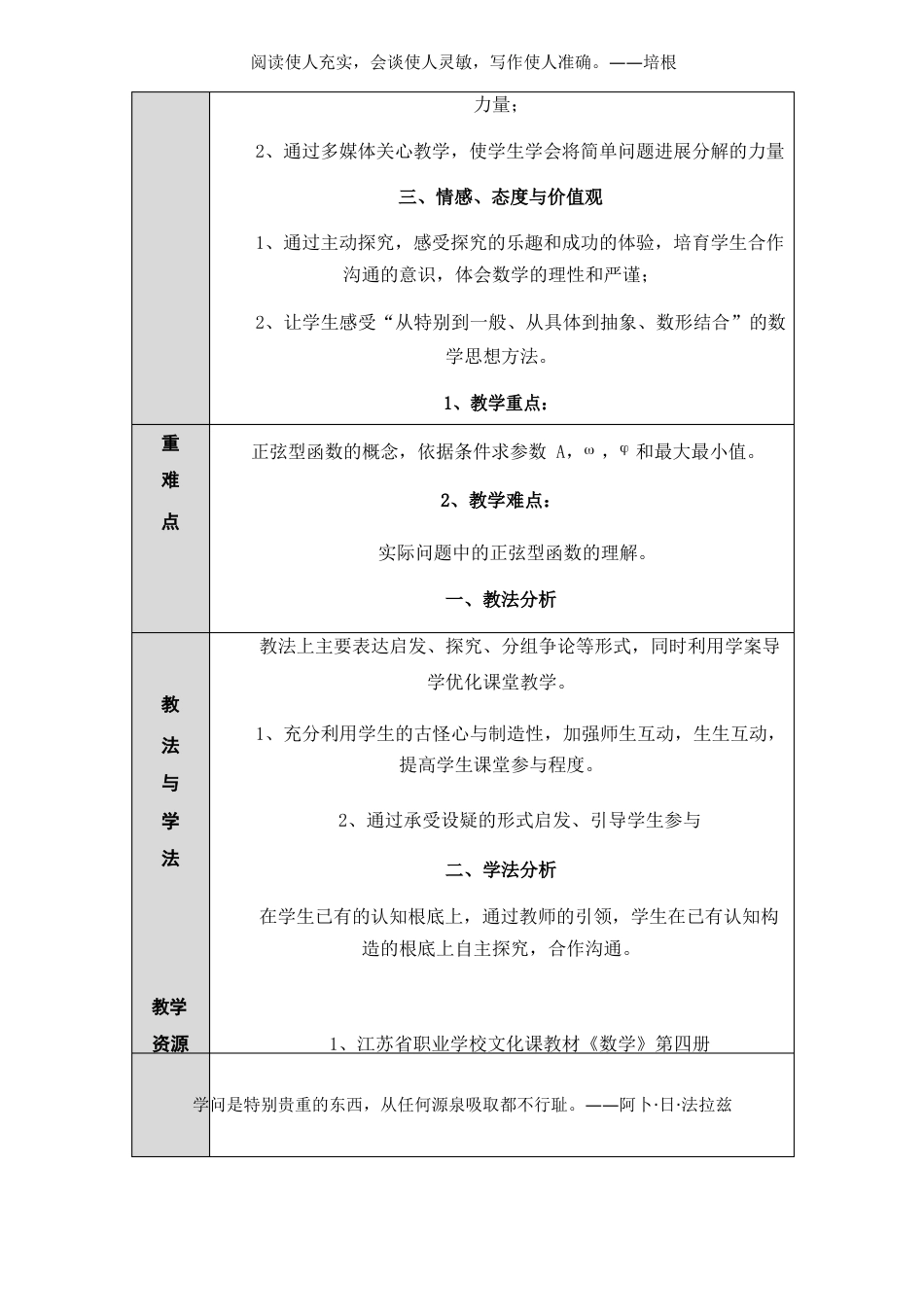 153正弦型函数第一课时教案_第2页