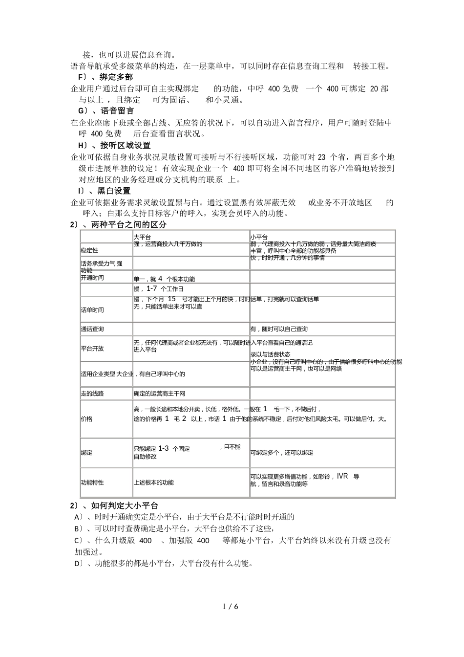 400电话业务调研报告_第2页