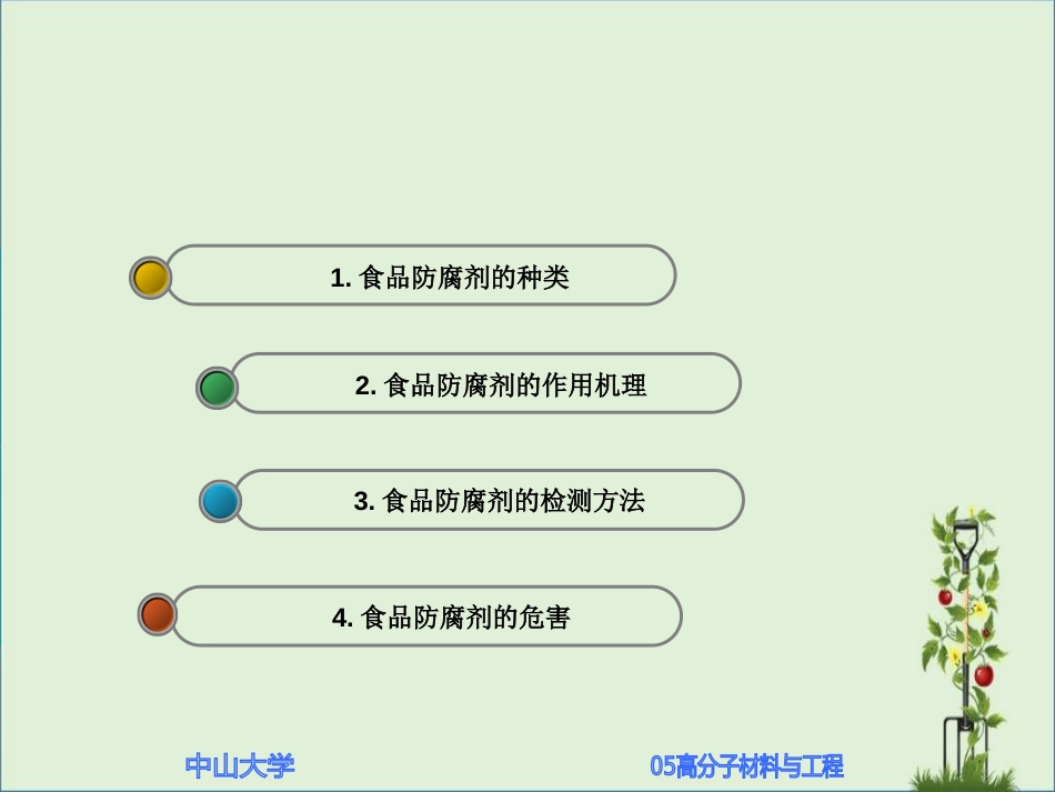 05高分子材料与工程-浅谈食品防腐剂【PPT】课件_第3页